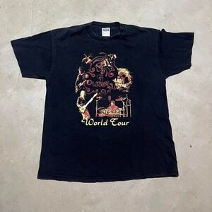 1997 Aerosmith 9 Lives World Tour Band Tee size XL